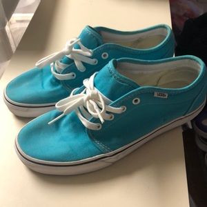 Vans size 9 men’s aqua rare